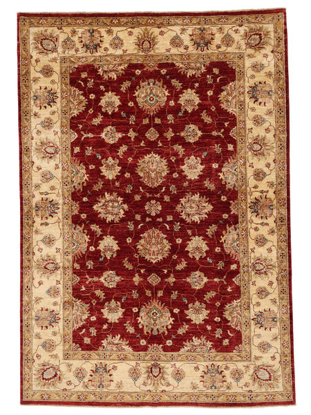  Orientalsk Ziegler Fine Teppe 170X245 Brun/Mørk Rød Ull, Pakistan Carpetvista