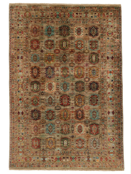  212X304 Ziegler Ariana Rug Brown/Black Afghanistan Carpetvista