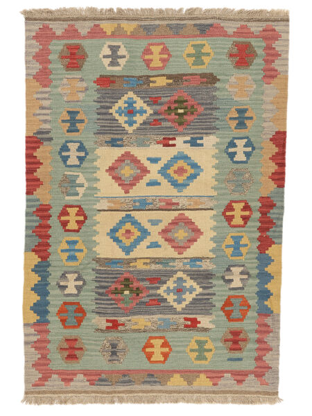 117X175 Alfombra Oriental Kilim Gashgai Amarillo Oscuro/Naranja ( Persia/Irán) Carpetvista