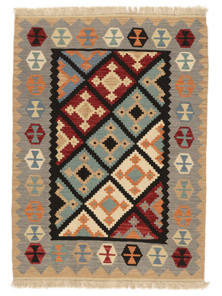 Kilim Qashqai Rug 120X167 Brown/Black Persia/Iran Carpetvista