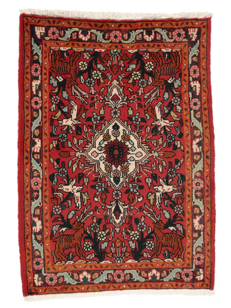  74X103 Medaille Klein Hamadan Vloerkleed Wol, Carpetvista