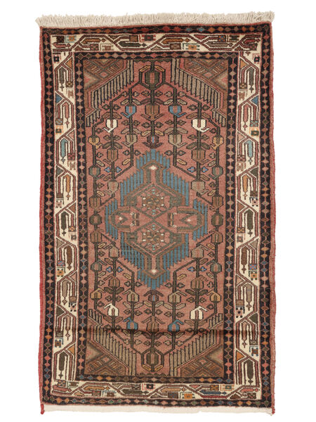  78X128 Medallion Piccolo Hamadan Tappeto Lana, Carpetvista