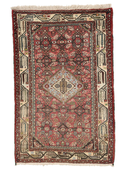  Oosters Asadabad Vloerkleed 77X119 Donkerrood/Bruin Wol, Perzië/Iran Carpetvista