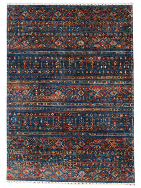  Shabargan Teppe 220X305 Svart/Mørk Rød Carpetvista