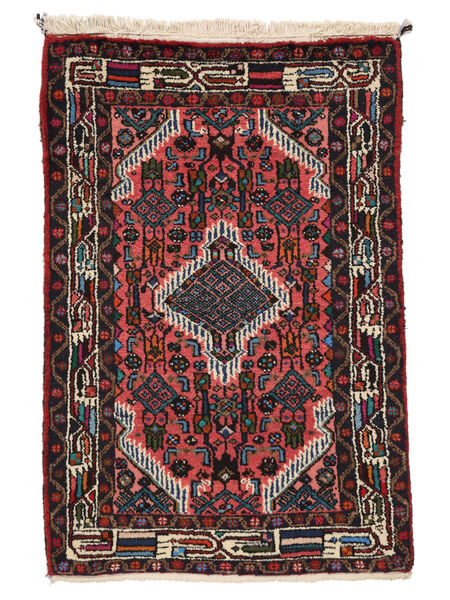  78X115 Medallion Small Hamadan Rug Wool, Carpetvista