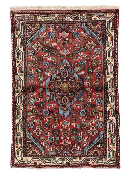  98X144 Medallion Small Asadabad Rug Wool, Carpetvista