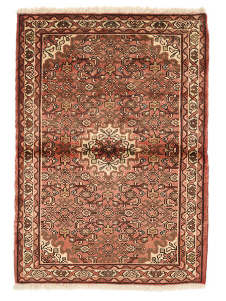 107X152 Hosseinabad Fine Teppe Orientalsk Brun/Svart (Ull, Persia/Iran) Carpetvista