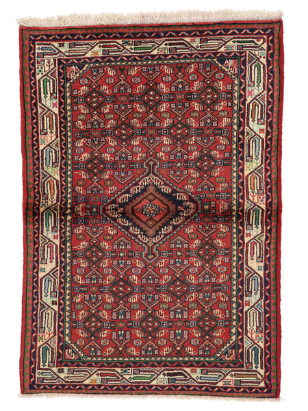  100X148 Medalion Mic Asadabad Covor Lână, Carpetvista