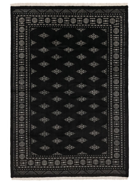 Dywan Orientalny Pakistański Bucharski 2Ply 170X247 Czarny/Ciemnoszary (Wełna, Pakistan )