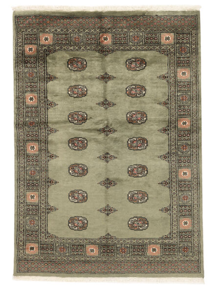 Pakistan Bokhara 3Ply Matta 138X196 Mörkgul/Brun Ull, Pakistan Carpetvista