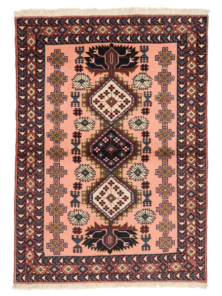  101X141 Medalion Mic Ardabil Covor Lână, Carpetvista