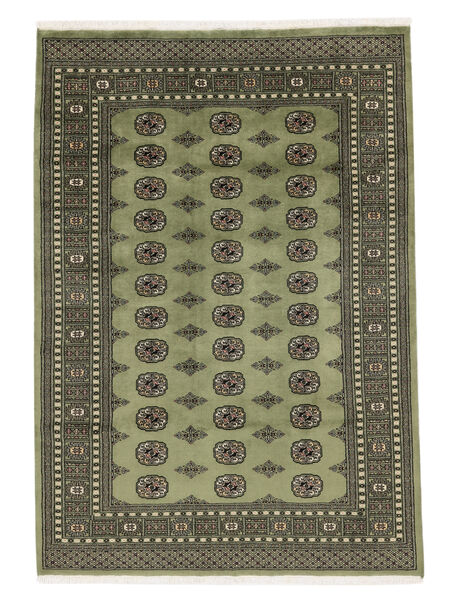 169X241 Pakistan Bokhara 2Ply Rug Oriental Dark Green/Black (Wool, Pakistan) Carpetvista