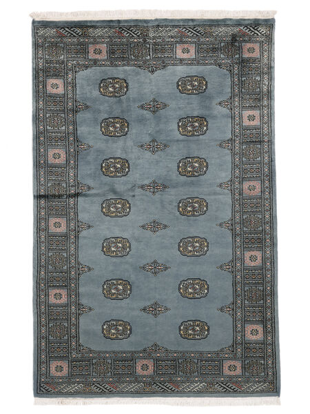 122X188 Pakistan Buchara 2Ply Teppich Orientalischer Dunkelblau/Schwarz (Wolle, Pakistan) Carpetvista