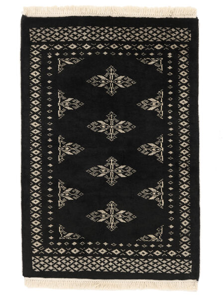  60X89 Medallion Small Pakistan Bokhara 2Ply Rug Wool, Carpetvista