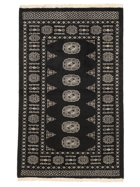  93X150 Medallion Small Pakistan Bokhara 2Ply Rug Wool, Carpetvista