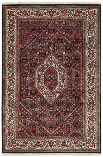  Bidjar Indo Rug 144X203 Black/Brown