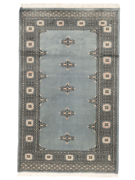  94X154 Medaillon Klein Pakistan Buchara 2Ply Teppich Wolle, Carpetvista