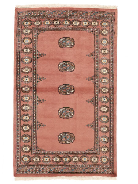  Pakistan Bokhara 2Ply Tæppe 94X154 Rød/Brun Carpetvista