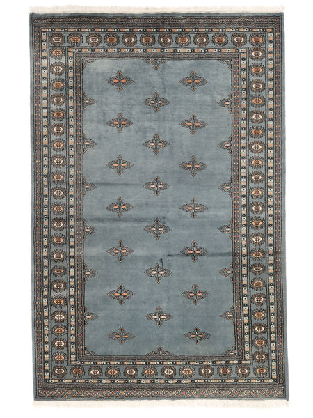 Pakistan Buchara 2Ply Teppich 141X216 Dunkelgrau/Schwarz Wolle, Pakistan Carpetvista