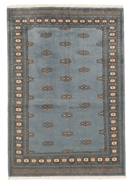  Oriental Pakistan Bokhara 2Ply Rug 140X203 Dark Grey/Brown Wool, Pakistan Carpetvista