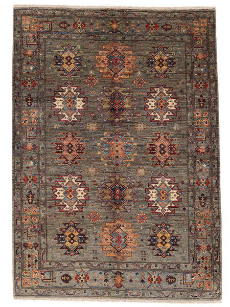  Orientalischer Ziegler Ariana Teppich 160X223 Braun/Schwarz Wolle, Afghanistan Carpetvista