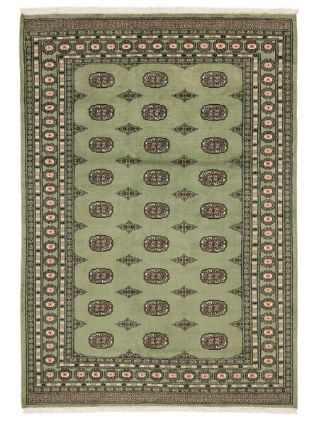 Dywan Orientalny Pakistański Bucharski 2Ply 170X243 Zielony/Ciemnozielony (Wełna, Pakistan )