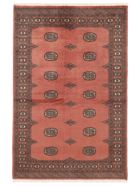 138X209 Tapete Oriental Paquistão Bucara 2Ply Vermelho/Vermelho Escuro (Lã, Paquistão) Carpetvista