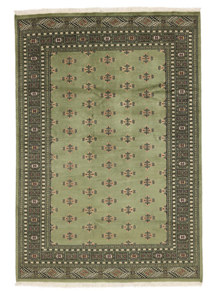  169X247 Pakistan Bokhara 2Ply Matta Svart/Mörkgrön Pakistan Carpetvista