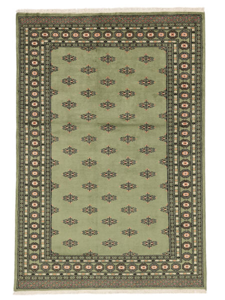  Pakisztáni Bokhara 2Ply 168X245 Gyapjúszőnyeg Sötétzöld/Zöld Carpetvista