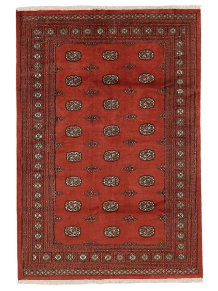 Pakistan Bokhara 2Ply Tæppe 170X248 Mørkerød/Sort Uld, Pakistan Carpetvista