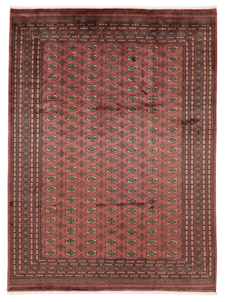  251X341 Pakistan Bukhara 3Ply Covor Dark Red/Negru Pakistan
 Carpetvista