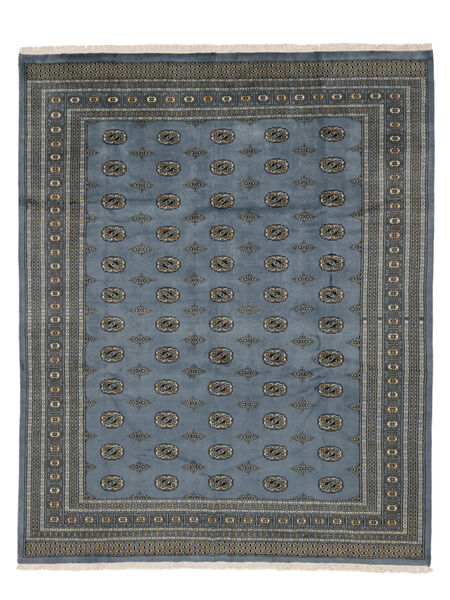 Alfombra Pakistan Bukara 2Ply 279X345 Negro/Azul Oscuro Grande (Lana, Pakistán)