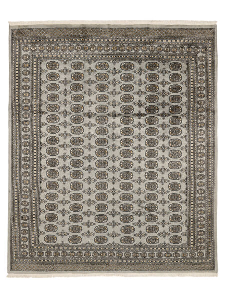 245X293 Tappeto Orientale Pakistan Bukara 2Ply Marrone/Arancione (Lana, Pakistan) Carpetvista