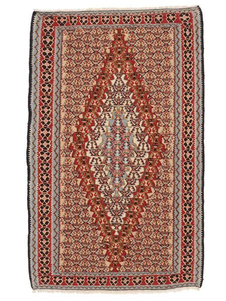  74X116 Pequeño Kilim Senneh Fine Alfombra Lana, Carpetvista