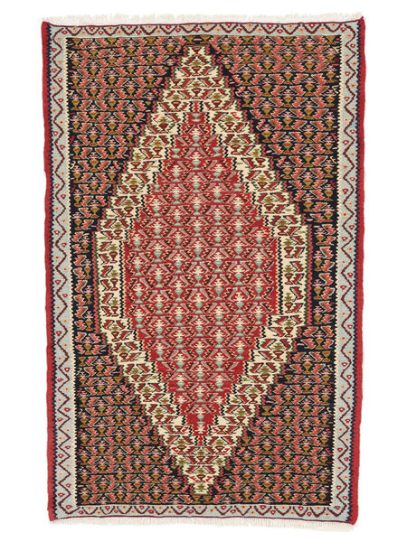  78X121 Pequeño Kilim Senneh Fine Alfombra Lana, Carpetvista