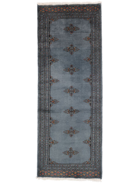  Pakistan Bokhara 2Ply Rug 63X169 Wool Black/Dark Blue Small Carpetvista