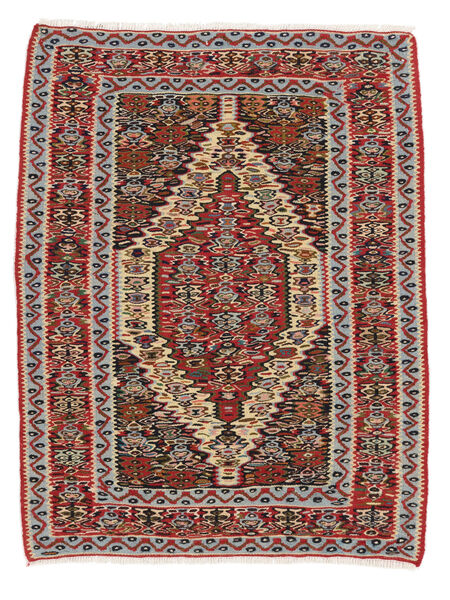  73X96 Small Kilim Senneh Fine Rug Wool, Carpetvista