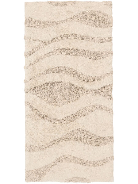  70X150 Lavable Piccolo Breeze Tappeto - Beige Crema Cotone