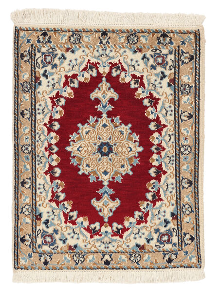 Alfombra Persa Nain 60X80 Beige/Marrón (Lana, Persia/Irán)