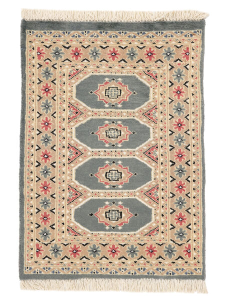 Pakistan Buchara 2Ply Teppich 65X91 Braun/Beige Wolle, Pakistan Carpetvista