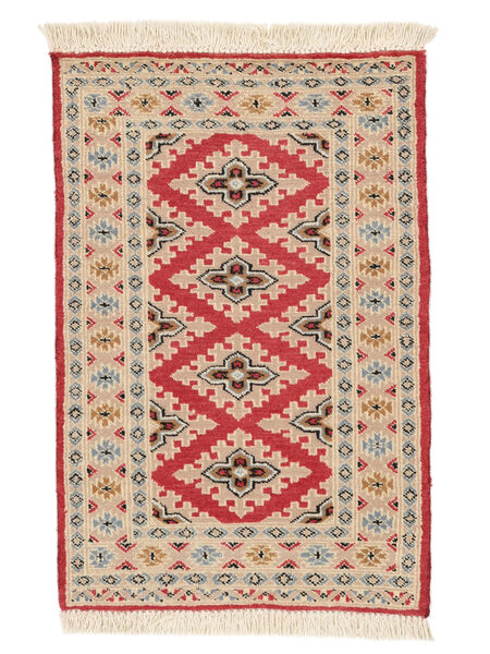 62X93 Pakistan Bokhara 2Ply Rug Oriental Orange/Brown (Wool, Pakistan) Carpetvista