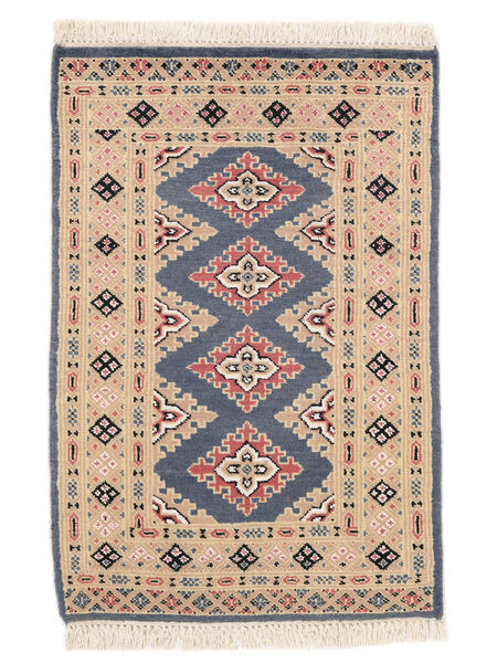  63X93 Pakistan Bokhara 2Ply Vloerkleed Bruin/Oranje Pakistan Carpetvista