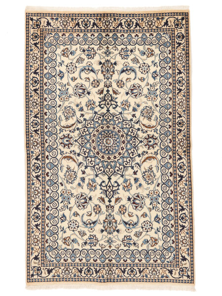  117X193 Nain Fine 9La Teppich Beige/Schwarz Persien/Iran Carpetvista