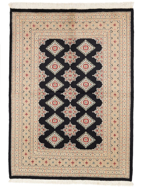  132X182 Medaille Klein Pakistan Bokhara 2Ply Vloerkleed Wol, Carpetvista