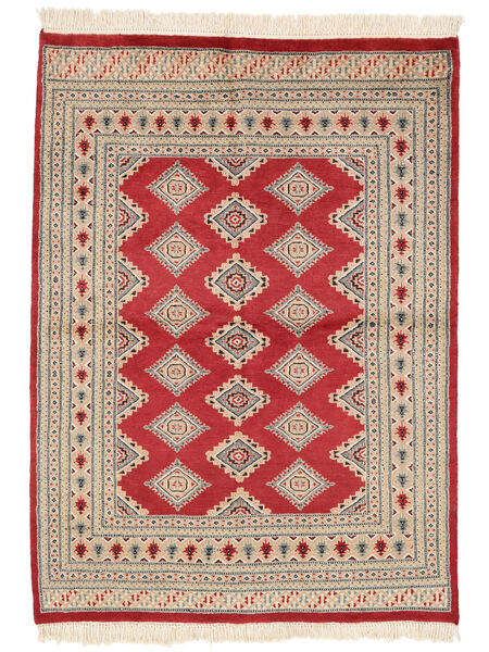  Pakistan Bokhara 2Ply 128X177 Ullteppe Brun/Mørk Rød Lite Carpetvista