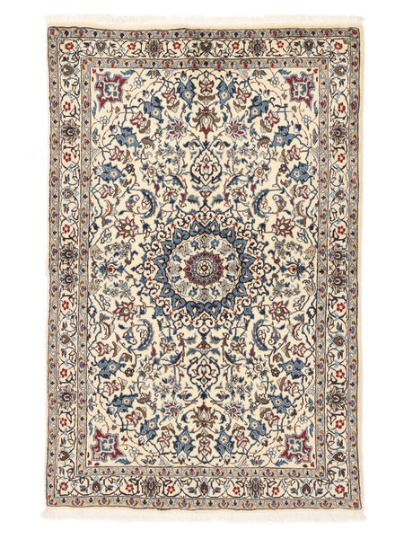  Persischer Nain Fine 9La Teppich 110X175 Beige/Braun (Wolle, Persien/Iran)