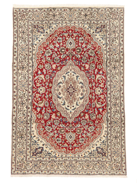  Nain Fine 9La Alfombra 195X295 Persa De Lana Marrón/Beige Carpetvista