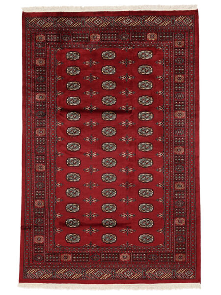  179X274 Pakistan Bokhara 2Ply Teppe Mørk Rød/Svart Pakistan Carpetvista