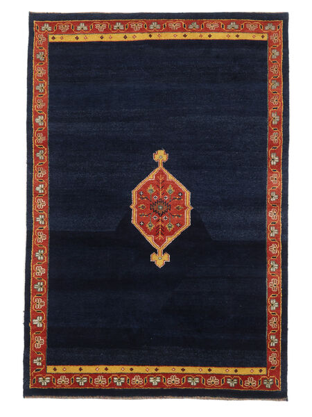  Persialainen Gabbeh Rustic Matot Matto 168X243 Musta/Tummanpunainen (Villa, Persia/Iran)