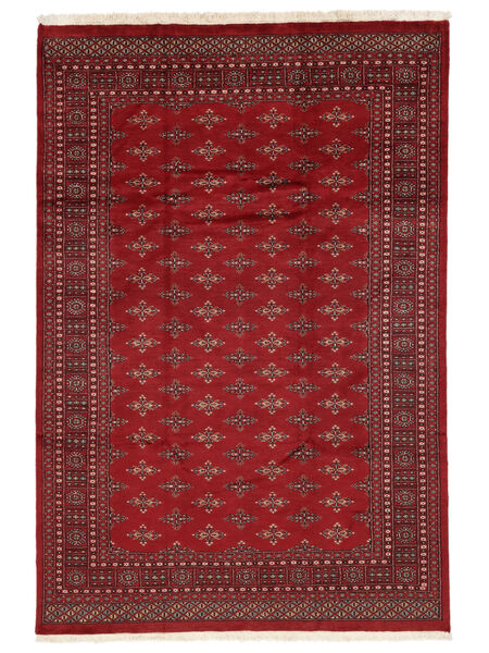  Pakistan Bokhara 2Ply Rug 191X281 Dark Red/Black Carpetvista